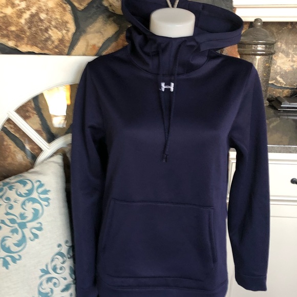 under armour hooded sweatshirt women's